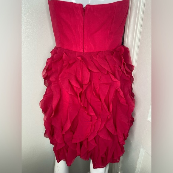 aiden Aiden Mattox NWT Elegant Strapless Pink Dress PICTURED AS IS - Picture 6 of 10